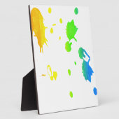 Rainbow-Spritzer Fotoplatte (Seite)
