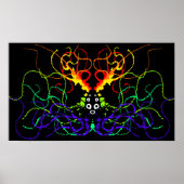Rainbow Spritzer Poster (Vorne)