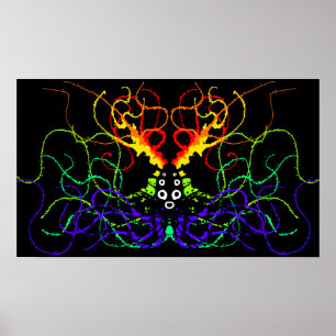 Rainbow Spritzer Poster