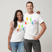 Rainbow-Spritzer T-Shirt (Unisex)