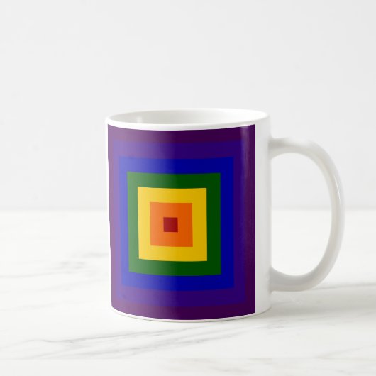 Rainbow Square Kaffeetasse (Rechts)