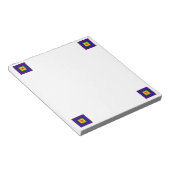 Rainbow Square Notizblock (angewinkelt)