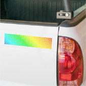 Rainbow Squares Autoaufkleber (Auf Lkw)