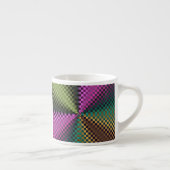 Rainbow Squares Espressotasse (Rechts)