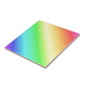 Rainbow Squares Fliese (Seite)