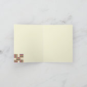 Rainbow Squares-Karte Karte (Innenseite)