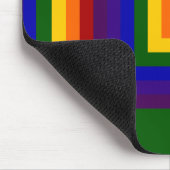 Rainbow Squares Maus Pad Mousepad (Ecke)