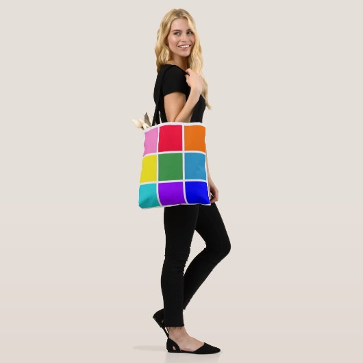 Rainbow Squares Tasche (Am Model)