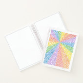 Rainbow Squiggles-Notebook Notizblock (Innenseite)