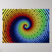 Rainbow Squiral Poster ROY G BIV (Vorne)