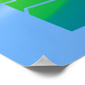 Rainbow-Staat Colorado Poster (Ecke)