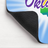 Rainbow-Staat Oklahoma Mousepad (Ecke)