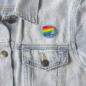 Rainbow-Staat von Arkansas Button (Beispiel)