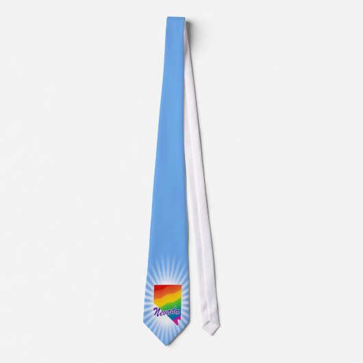 Rainbow-Staat von Nevada Krawatte (Vorderseite)