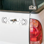 Rainbow Stag Beetle Autoaufkleber (Auf Lkw)