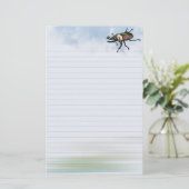 Rainbow Stag Beetle Briefpapier (Stehend Vorderseite)