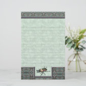 Rainbow Stag Beetle Briefpapier (Stehend Vorderseite)