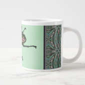 Rainbow Stag Beetle Jumbo-Tasse (Rechts)