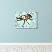 Rainbow Stag Beetle Leinwanddruck (Insitu (Holzboden))