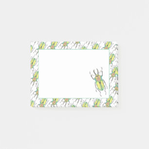 Rainbow Stag Beetle Liebe Bug Post-it Klebezettel