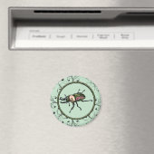 Rainbow Stag Beetle Magnet (In Situ (Geschirrspüler))