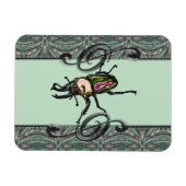 Rainbow Stag Beetle Magnet (Horizontal)