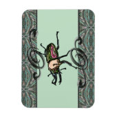 Rainbow Stag Beetle Magnet (Vertikal)