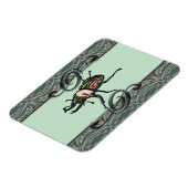 Rainbow Stag Beetle Magnet (Linke Seite)