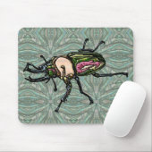 Rainbow Stag Beetle Mousepad (Mit Mouse)