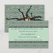 Rainbow Stag Beetle UAWG RSVP Karte (Vorne/Hinten)