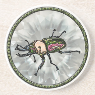 Rainbow Stag Beetle Untersetzer