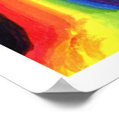 Rainbow Stallion Poster (Ecke)