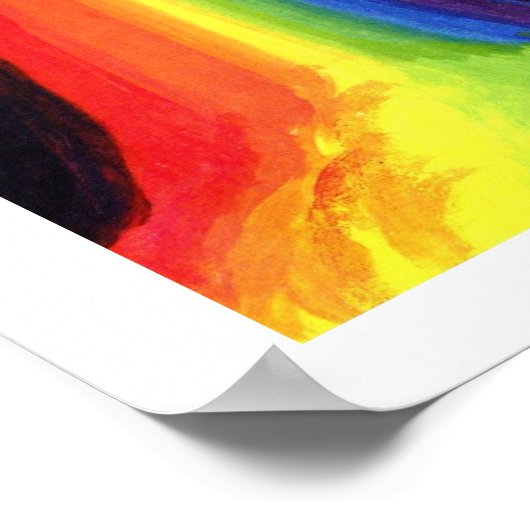 Rainbow Stallion Poster (Ecke)