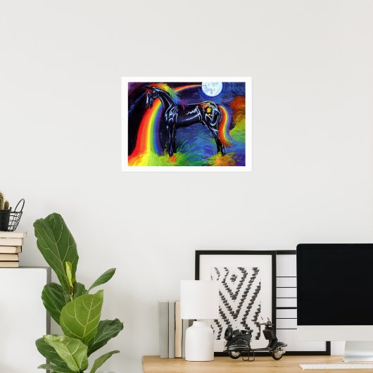 Rainbow Stallion Poster (Heimbüro)