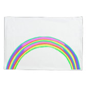 Rainbow Standard Pillowcases, 1 Paar Kissenbezug (Rückseite-Links)