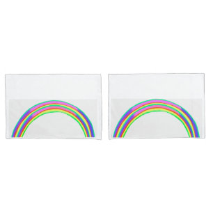 Rainbow Standard Pillowcases, 1 Paar Kissenbezug