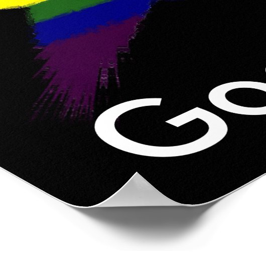 Rainbow Star Award Poster (Ecke)