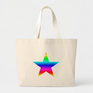 Rainbow Star Bag Jumbo Stoffbeutel