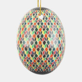 Rainbow Star Egg Ornament (Hinten)