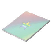 Rainbow Star Notizblock (Rotiert)
