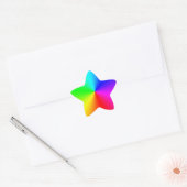 Rainbow Star Sticker (Umschlag)