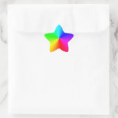 Rainbow Star Sticker (Tasche)
