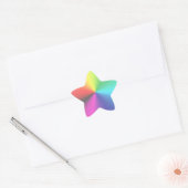 Rainbow Star Sticker (Umschlag)