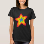 Rainbow Star T-Shirt (Vorderseite)