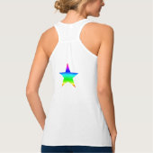 Rainbow Star Tank Top (Rückseite)