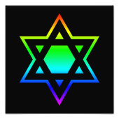 Rainbow Star von David Fotodruck (Vorne)