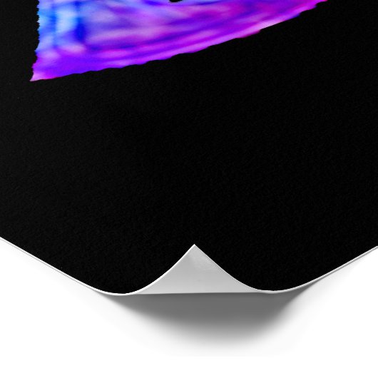 Rainbow Star von David Poster (Ecke)