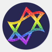 Rainbow Star von David Stickers (Vorderseite)