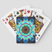 Rainbow Stargate Mandala Spielkarten (Rückseite)
