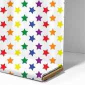 Rainbow Stars Chic Custom Muster Stoff